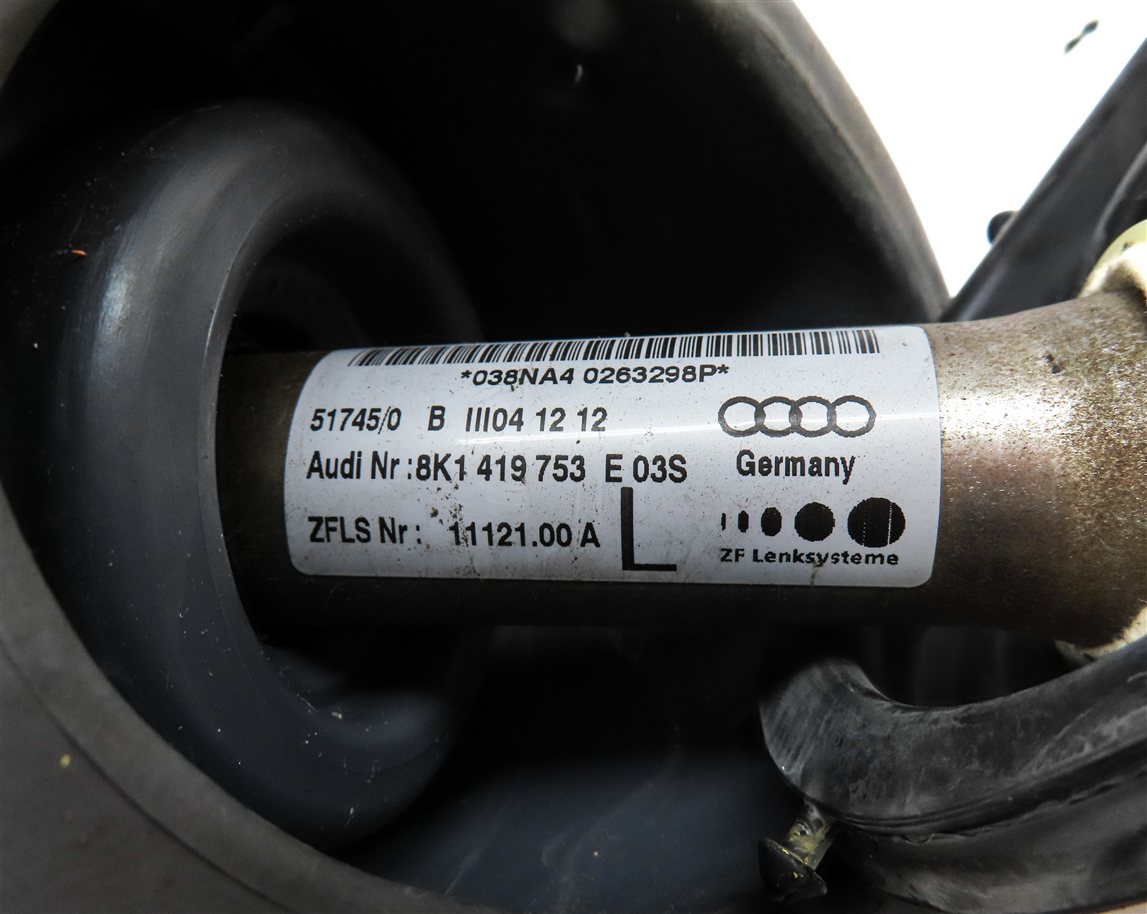 Thumbnail 7: 13 AUDI A4 (B8 8K) FRONT LEFT DRIVER INTERMEDIATE STEERING SHAFT COUPLER LINKAGE