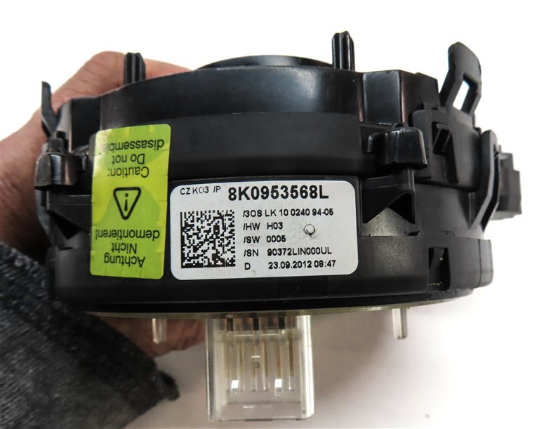 Thumbnail 8: 08-17 AUDI A4 S4 A5 S5 Q5 (B8 8K 8T 8R) SRS CLOCKSPRING CLOCK SPRING SLIP RING
