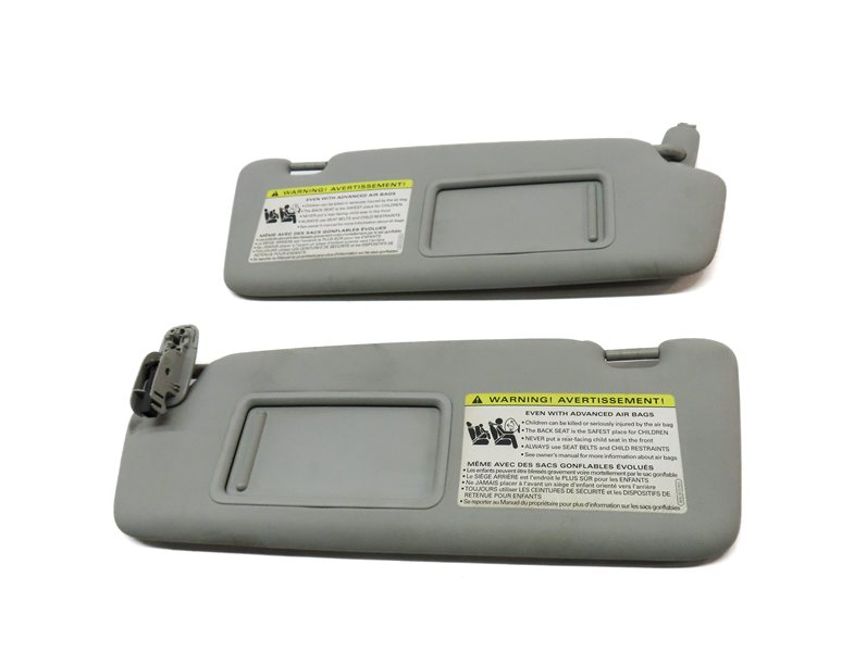 Thumbnail 2: 2013-2016 AUDI Q5 SQ5 (B8 8R) FRONT LEFT & RIGHT SUNVISOR SUN SHADE SET(GRAY)