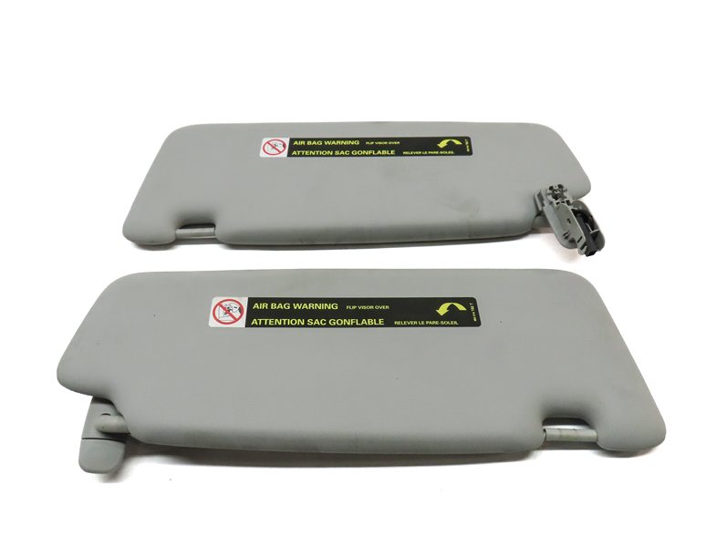 Thumbnail 5: 2013-2016 AUDI Q5 SQ5 (B8 8R) FRONT LEFT & RIGHT SUNVISOR SUN SHADE SET(GRAY)