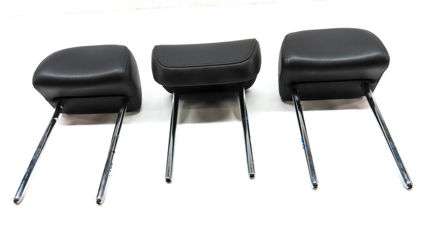 Thumbnail 2: AUDI 11-17 Q5 14-17 SQ5 (B8) REAR LEFT RIGHT CENTER HEADREST SET3 (BLACK)