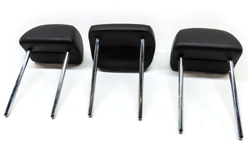 Thumbnail 6: AUDI 11-17 Q5 14-17 SQ5 (B8) REAR LEFT RIGHT CENTER HEADREST SET3 (BLACK)