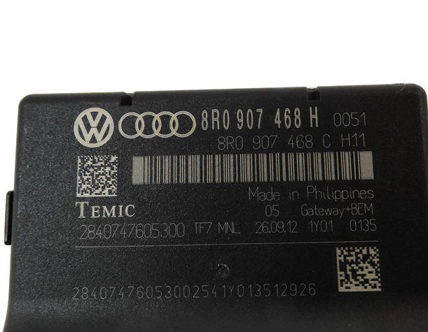 Thumbnail 15: 13 AUDI Q5 (B8 8R) 2.0L TURBO (CPMA) ECM BCM SPEEDOMETER IMMOBILIZER MODULE SET
