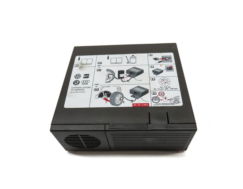 Thumbnail 2: 2013 AUDI Q5 (B8 8R) EMERGENCY ROADSIDE SPARE TIRE AIR COMPRESSOR PUMP