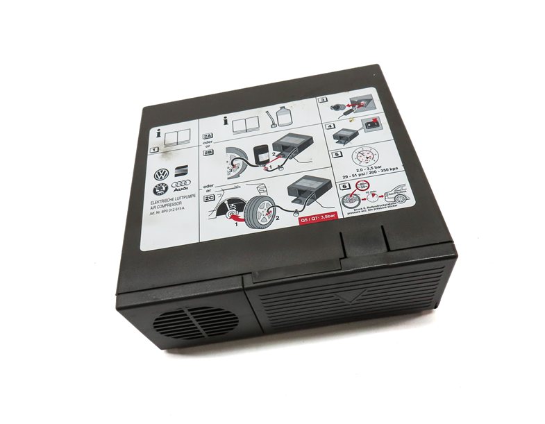 Thumbnail 3: 2013 AUDI Q5 (B8 8R) EMERGENCY ROADSIDE SPARE TIRE AIR COMPRESSOR PUMP