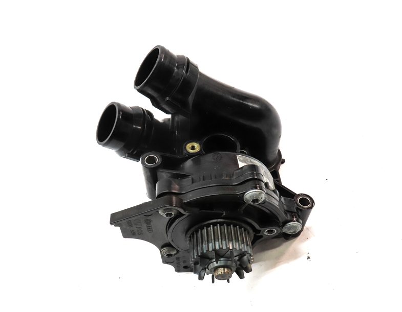 Thumbnail 3: 2013 AUDI Q5 (B8 8R) 2.0L TURBO ENGINE WATER COOLANT PUMP & THERMOSTAT HOUSING
