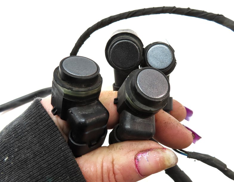 Thumbnail 5: 2013 AUDI Q5 (B8 8R) REAR PARK ASSIST PDC DISTANCE CONTROL SENSOR SET (GRAY)