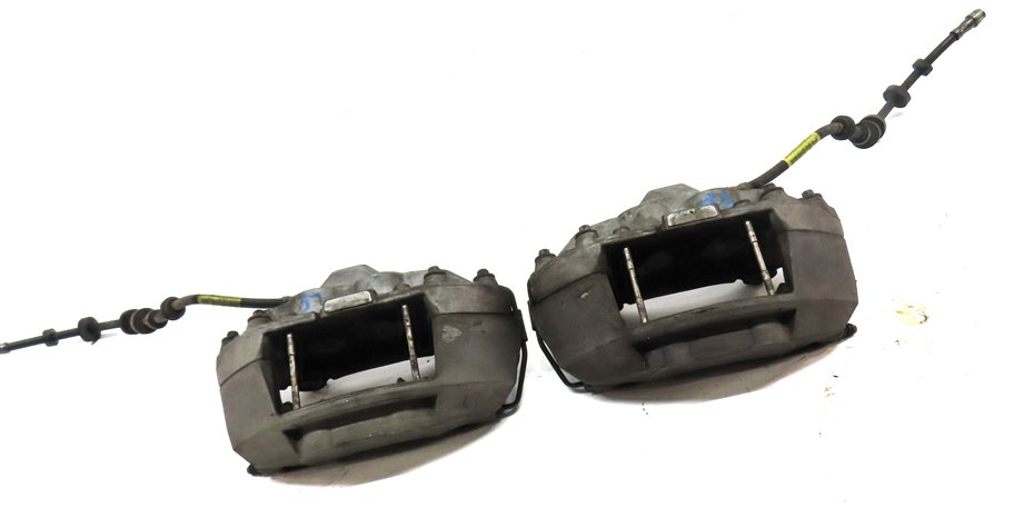 Thumbnail 3: 13-17 AUDI Q5 (B8 8R) FRONT LEFT & RIGHT BRAKE CALIPER SET (BREMBO 320mm ROTOR)