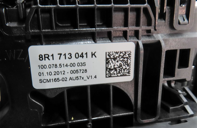 Thumbnail 8: 13-17 AUDI A4 A5 S5 Q5 (B8 8K 8T 8R) AUTOMATIC TRANSMISSION GEAR SHIFTER & CABLE