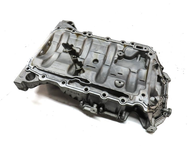 2013 AUDI Q5 (B8 8R) 2.0L TURBO (CPMA) UPPER ENGINE MOTOR OIL PAN w/BAFFLE TRAY