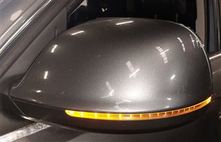 Thumbnail 9: 09-14 AUDI Q5 (8R) LEFT P-FOLD HEAT AUTODIM MEMORY DOOR MIRROR w/ LIGHT (GRAY)