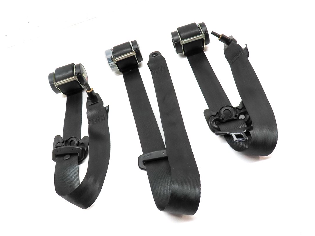 Thumbnail 3: 12 LAND ROVER LR4 (L319) REAR 2ND ROW LEFT CENTER RIGHT SEATBELT RETRACTOR SET/3