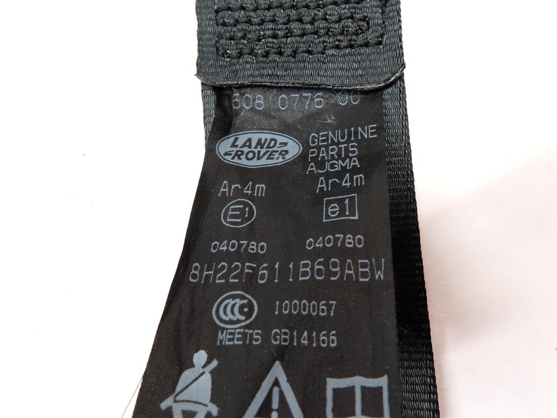 Thumbnail 7: 12 LAND ROVER LR4 (L319) REAR 2ND ROW LEFT CENTER RIGHT SEATBELT RETRACTOR SET/3
