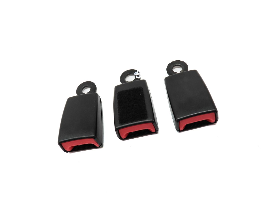 Thumbnail 3: 2012 LAND ROVER LR4 (L319) REAR 2ND ROW LEFT CENTER RIGHT SEATBELT BUCKLE SET/3