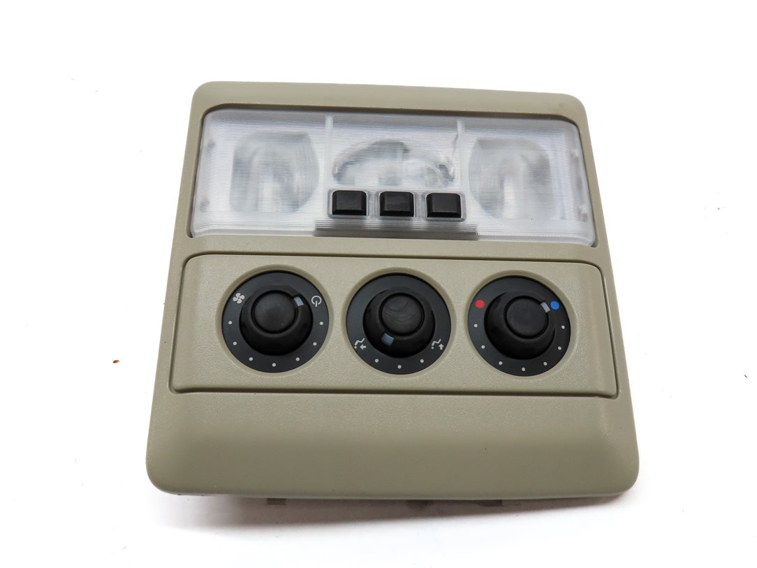 Thumbnail 4: 05-16 LAND ROVER LR3 LR4 REAR DOME LIGHT w/ HEATER TEMPERATURE CONTROL (TAN)