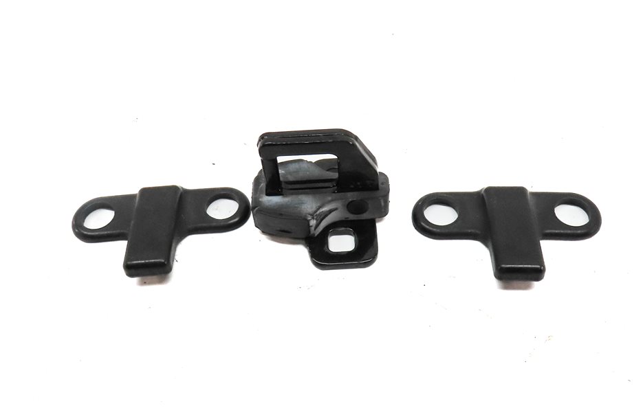 Thumbnail 2: 12 LAND ROVER LR4 (L319) REAR TRUNK TAILGATE UPPER STRIKER PLATE w/ HOOKS SET/3
