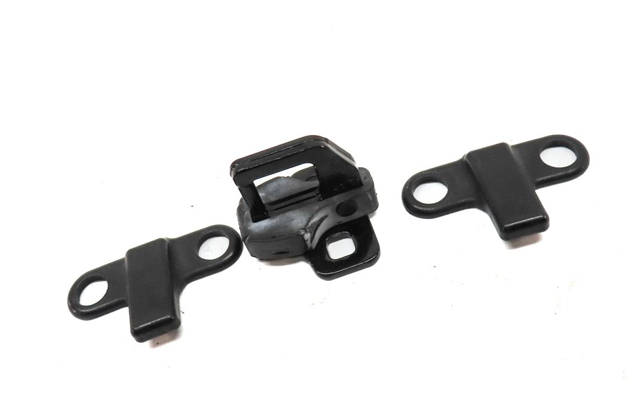Thumbnail 3: 12 LAND ROVER LR4 (L319) REAR TRUNK TAILGATE UPPER STRIKER PLATE w/ HOOKS SET/3