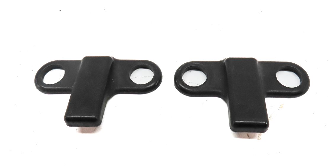 Thumbnail 4: 12 LAND ROVER LR4 (L319) REAR TRUNK TAILGATE UPPER STRIKER PLATE w/ HOOKS SET/3