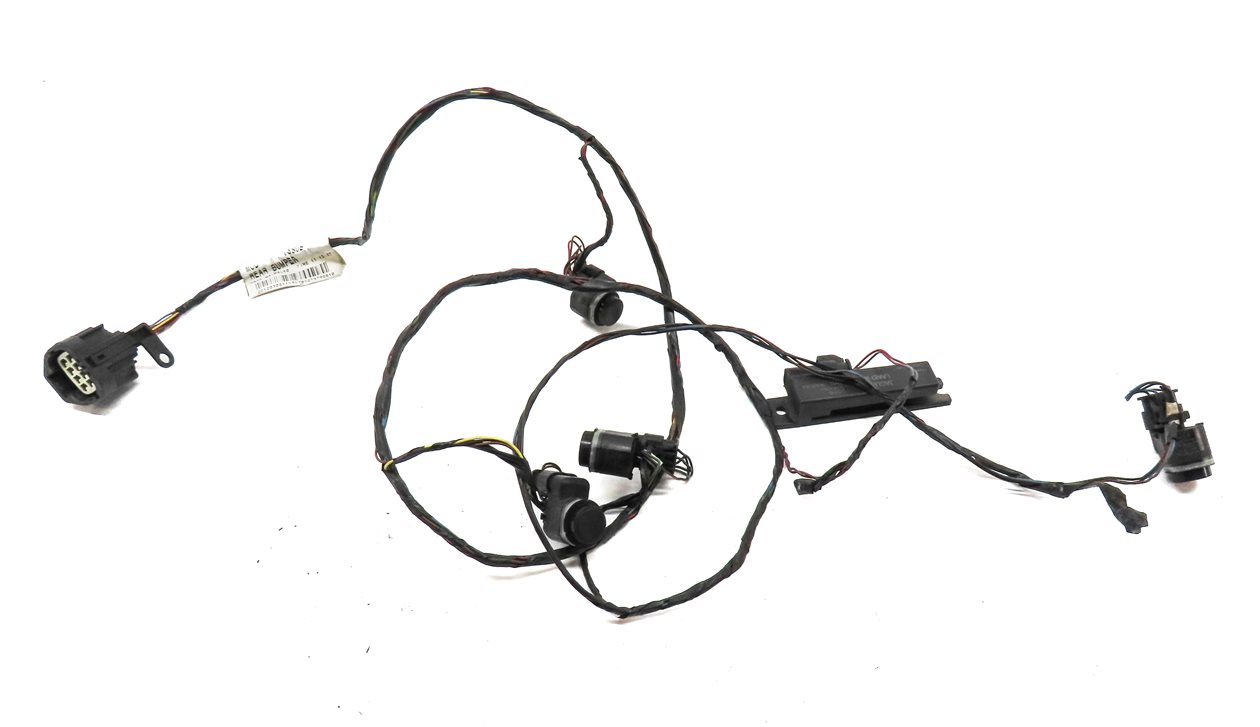 Thumbnail 2: 12 ROVER LR4 L319 REAR PARK ASSIST PDC DISTANCE CONTROL SENSOR SET/4 w/HARNESS
