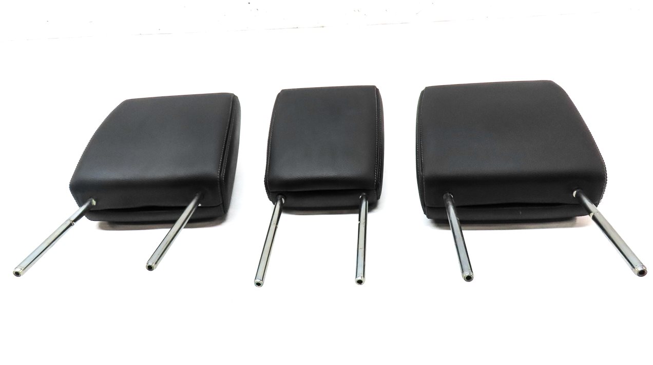 Thumbnail 2: 10-16 LAND ROVER LR4 L320 REAR 2ND ROW LEFT CENTER RIGHT HEADREST SET/3 (BLACK)