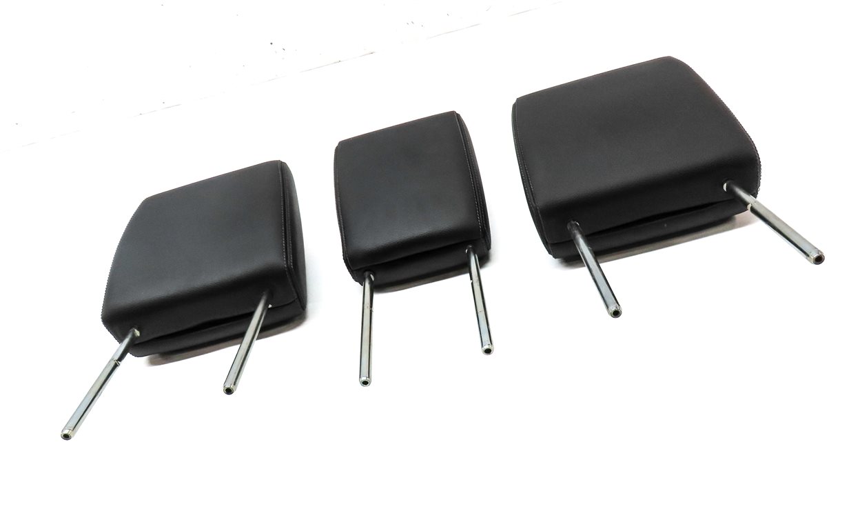 Thumbnail 3: 10-16 LAND ROVER LR4 L320 REAR 2ND ROW LEFT CENTER RIGHT HEADREST SET/3 (BLACK)