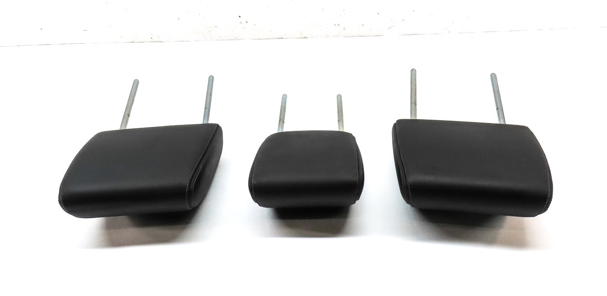 Thumbnail 4: 10-16 LAND ROVER LR4 L320 REAR 2ND ROW LEFT CENTER RIGHT HEADREST SET/3 (BLACK)
