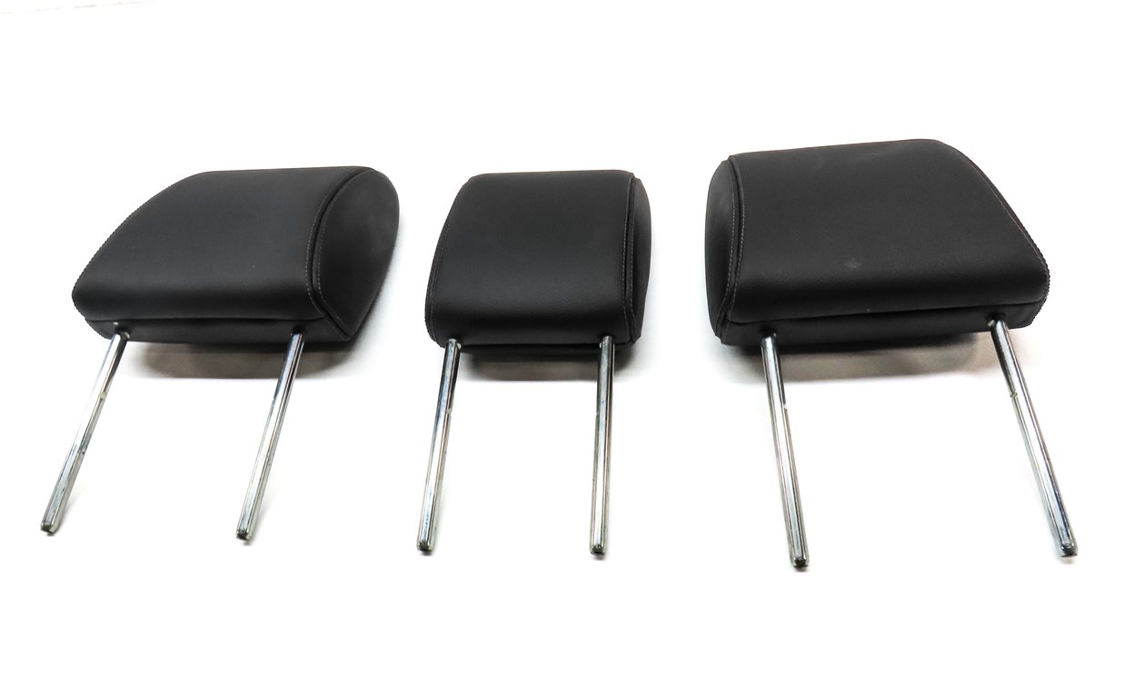 Thumbnail 6: 10-16 LAND ROVER LR4 L320 REAR 2ND ROW LEFT CENTER RIGHT HEADREST SET/3 (BLACK)