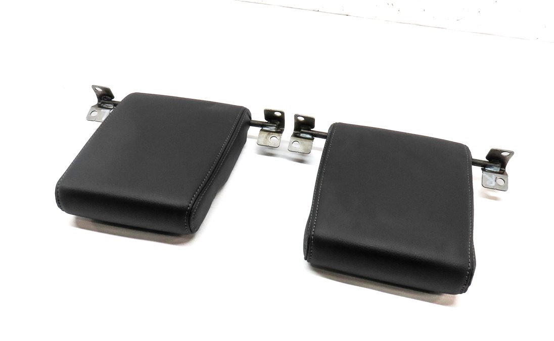 2011-2016 LAND ROVER LR4 REAR 3RD ROW LEFT & RIGHT SEAT HEADREST SET 2 (BLACK)