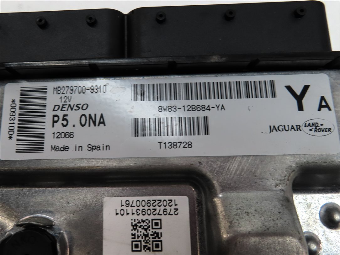 Thumbnail 13: 12 ROVER LR4 L319 5.0L NON SUPER SPEEDOMETER ECM BCM IMMOBILIZER MODULE SET/9
