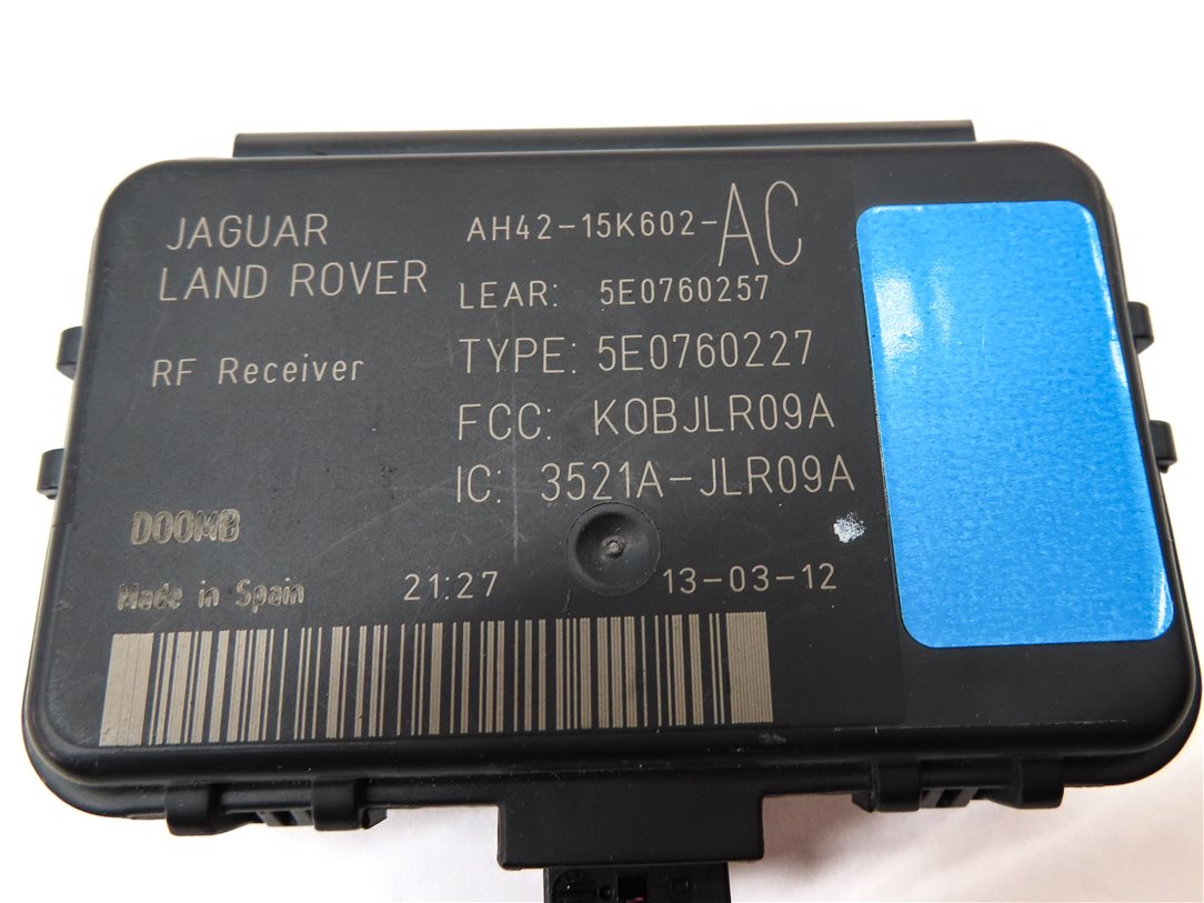 Thumbnail 15: 12 ROVER LR4 L319 5.0L NON SUPER SPEEDOMETER ECM BCM IMMOBILIZER MODULE SET/9