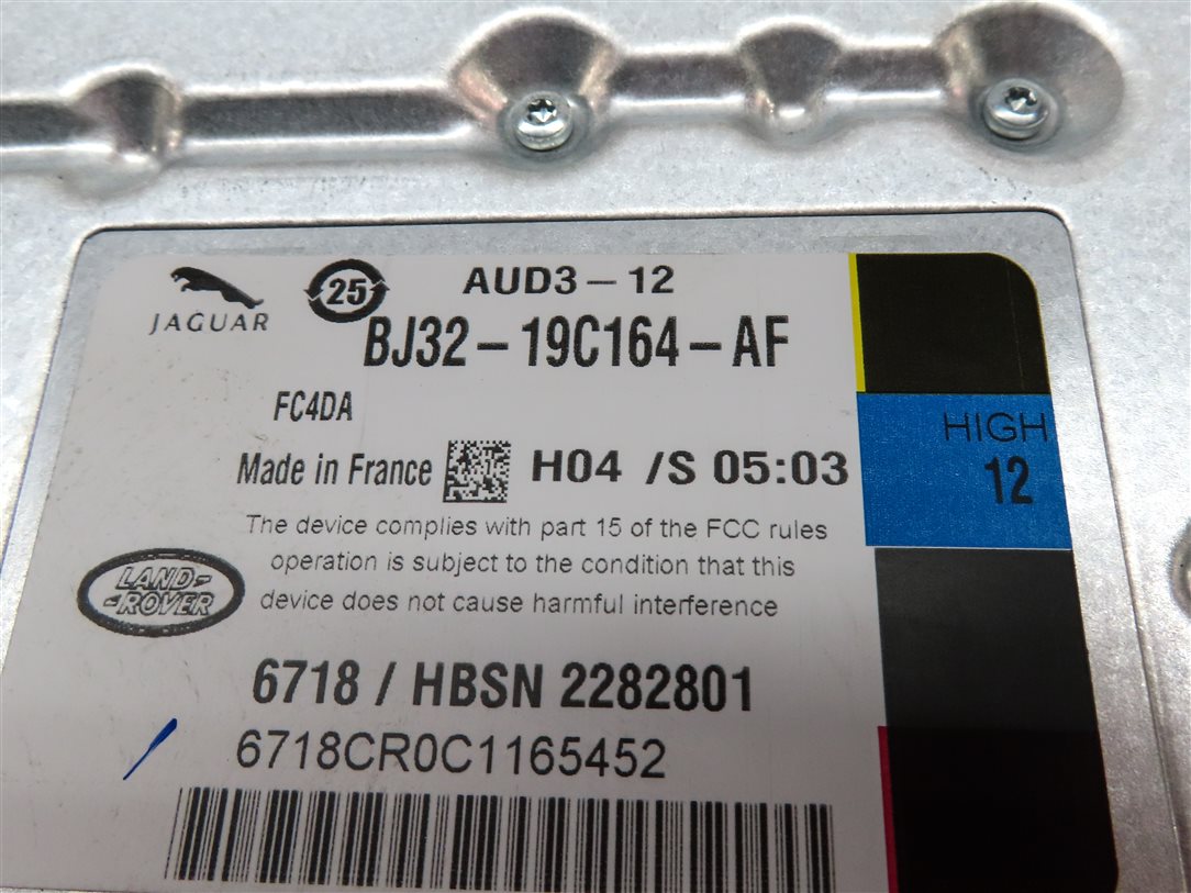 Thumbnail 5: 12-19 JAGUAR XF LAND ROVER LR2 LR4 RANGE ROVER SPORT EVOQUE AMPLIFIER 600 WATT