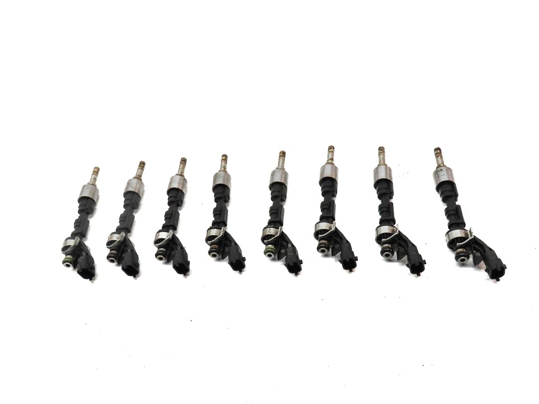 Thumbnail 2: 2010-2017 RANGE ROVER SPORT (L320 L322) JAGUAR XF XJ XK 5.0L FUEL INJECTOR SET 8