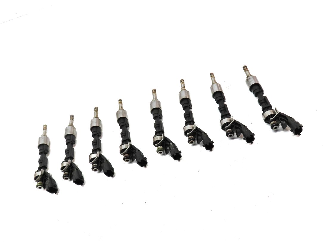 Thumbnail 3: 2010-2017 RANGE ROVER SPORT (L320 L322) JAGUAR XF XJ XK 5.0L FUEL INJECTOR SET 8