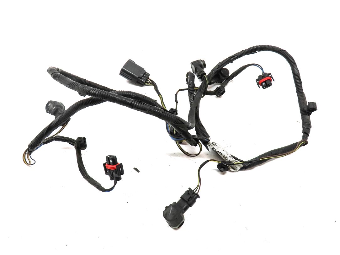 Thumbnail 2: 12 LAND ROVER LR4 (L319) FRONT PARK ASSIST PDC DISTANCE SENSOR SET/4 w/ HARNESS