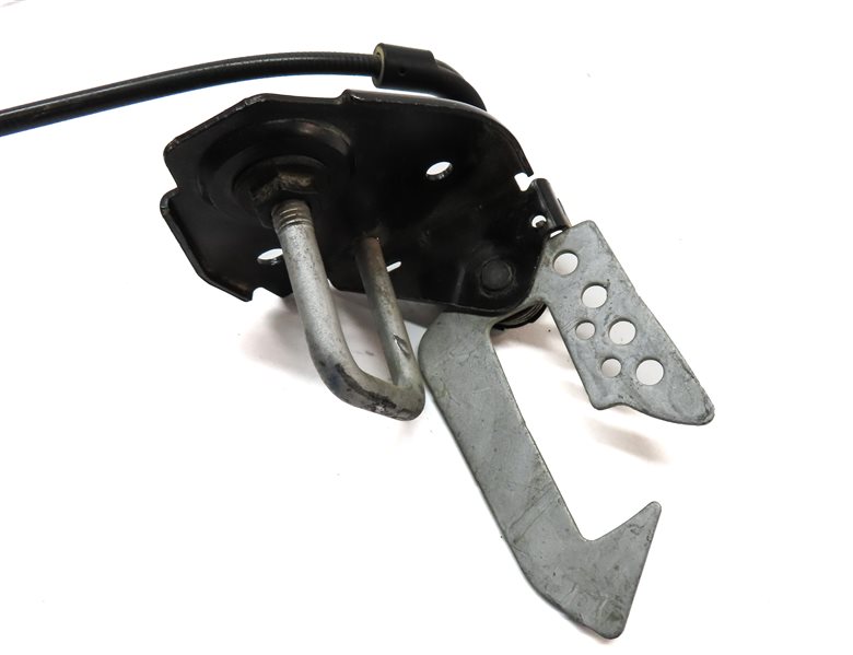 Thumbnail 5: 2014 BMW 535Xi F10 FRONT UPPER HOOD LOCK LATCH CATCH HOOK SET w/ RELEASE HANDLE