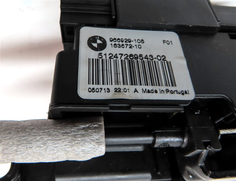 Thumbnail 9: 2014 BMW 535Xi (F10) REAR TRUNK LID SOFT CLOSE LOCK LATCH ACTUATOR MOTOR