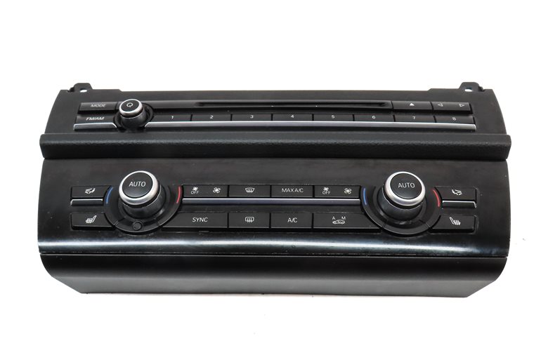 Thumbnail 3: 2011-2016 BMW 528i 535i 550i M5 (F10) FRONT HEATER A/C TEMPERATURE CONTROL PANEL