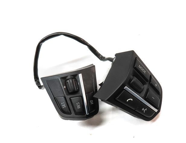 Thumbnail 3: 2014 BMW 535Xi (F10) DRIVER STEERING WHEEL PHONE RADIO MEDIA CRUISE SWITCH SET/2