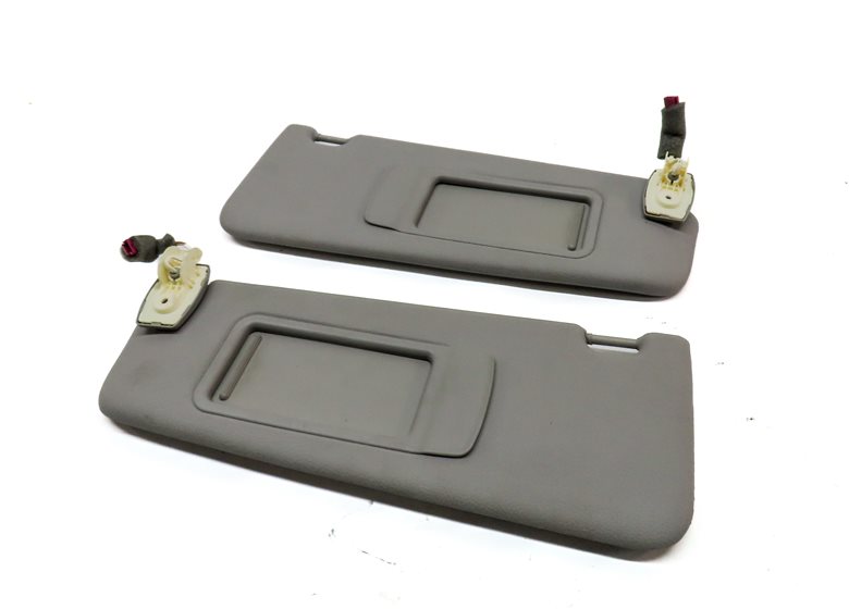 2010-2016 BMW 528i 535i 550i (F10) FRONT LEFT & RIGHT SUNVISOR SHADE SET(GRAY)