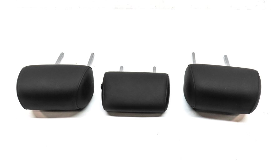 Thumbnail 4: 2011 BMW 535Xi (F10) REAR LEFT CENTER RIGHT SEAT HEADREST HEAD REST SET (BLACK)