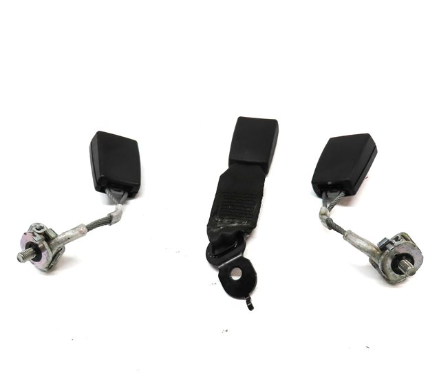 Thumbnail 4: 2014 BMW 535Xi (F10) REAR LEFT CENTER RIGHT SEAT SEATBELT BUCKLE RECEIVER SET/3