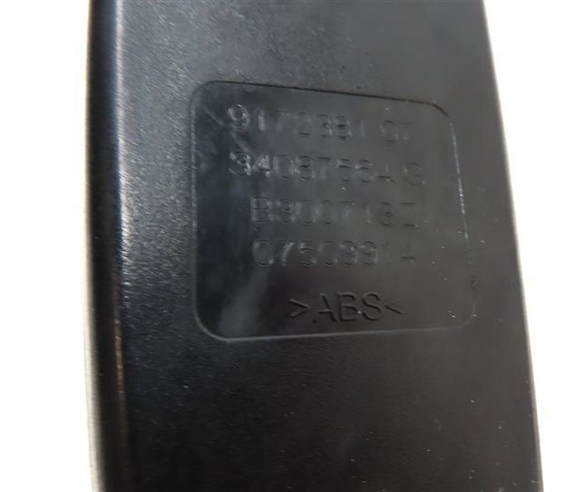 Thumbnail 6: 2014 BMW 535Xi (F10) REAR LEFT CENTER RIGHT SEAT SEATBELT BUCKLE RECEIVER SET/3
