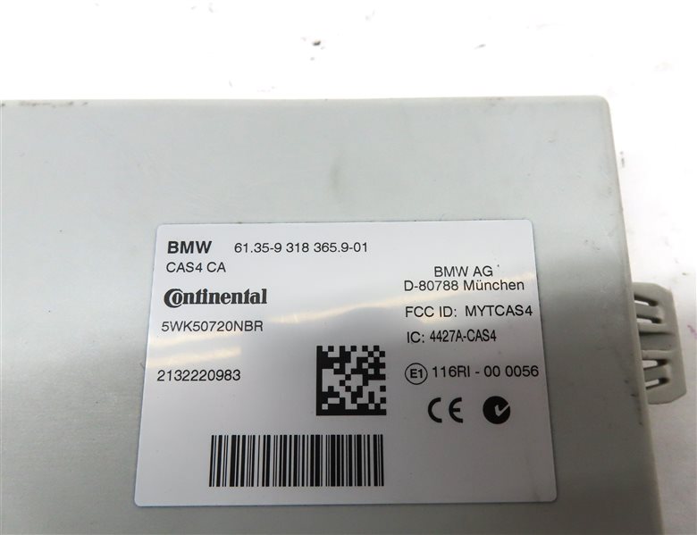 Thumbnail 8: 14-17 BMW 535iGT 535i 740i X3 X4 - 3.0L N55 ENGINE DME CAS-4 MODULE & KEY SET
