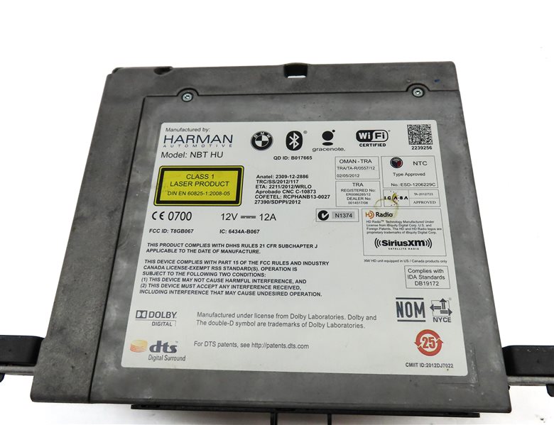 Thumbnail 4: 13-15 BMW GT 5-SERIES AM/FM RADIO STEREO RECEIVER XM WIFI BLUETOOTH CD PLAYER