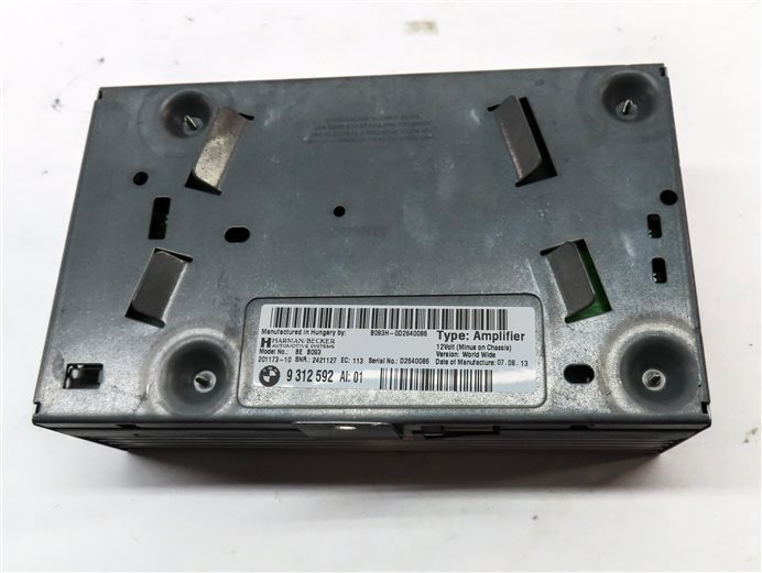 Thumbnail 4: 11-13 BMW 528i 535i 550i (F10) RADIO STEREO AUDIO AMP AMPLIFIER (HARMAN BECKER)