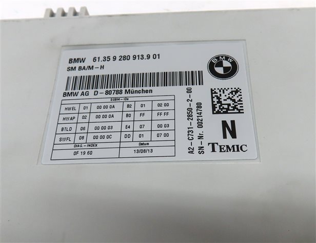 Thumbnail 4: 12-19 BMW 328i 335i 535i 550i 750i M5 M6 X3 X4 FRONT LEFT DRIVER SEAT MODULE