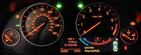 Thumbnail 1: 2014-2017 BMW 528i 535i 550i X3 X4 X5 (F10 F15 F25 F26) SPEEDOMETER GAUGE (93k)