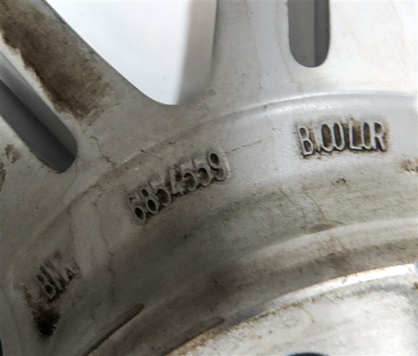Thumbnail 5: 11-19 BMW 528i 535i 550i 640i 650i 20X9IN 10 SPLIT SPOKE WHEEL RIM (FERRIC GRAY)