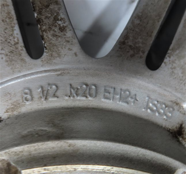 Thumbnail 9: 11-19 BMW 528i 535i 550i 640i 650i REAR 20 X 8.5 INCH 10 SPLIT SPOKE WHEEL RIM