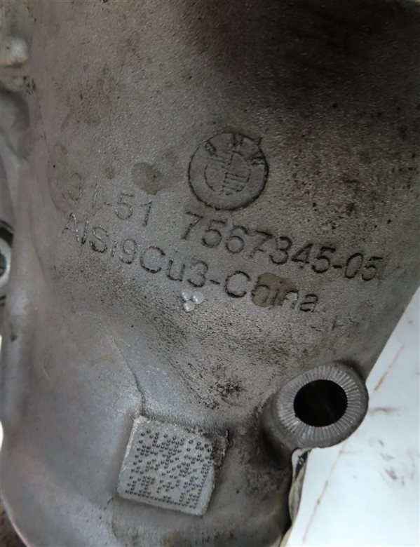 Thumbnail 10: 14-17 BMW 228i 235i 335iGT 535i 535iGT 740i X3 - AWD FRONT DIFFERENTIAL (3.08)